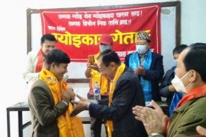 डाजाङद्वारा फूलमान वल सहित पत्रकार महासंघमा निर्वाचित तामाङहरुलाई सम्मान