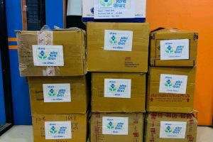 प्रेस स्वतन्त्रता दिवस : काभ्रेका सञ्चारकर्मीहरुलाई स्वास्थ्य सामाग्री बितरण