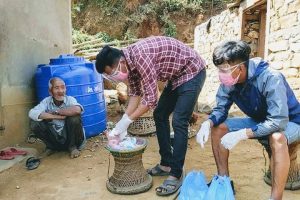 खानीखोला ७ मा कोरोना रोकथाममा जागे स्थानीय युवा : स्थानीय सरकारले बेवास्ता गरेको गुनासो