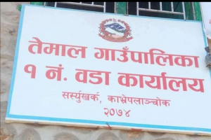 कोरोनाबाट सचेत रहन १ नं वडा कार्यालय सर्स्यूंखर्कको आह्वान,भिडभाड हुने गतिबिधिमा रोक(सूचनासहित)