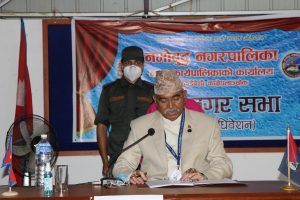 नमोबुद्धको दसौं नगरसभाद्वारा ६९ करोड बजेट पारित