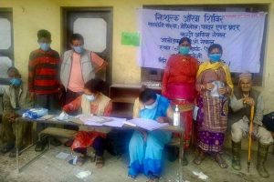काभ्रेको च्यासिंखर्कमा निशुल्क आखाँ शिविरले स्थानीय खुसी 