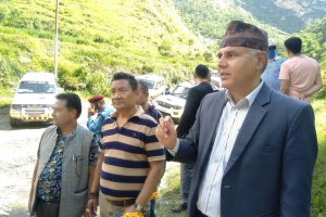 तिमाल खानेपानीमा बाढीको क्षतिबारे अनुगमन,आधा करोड बढि क्षति भएको आंकलन