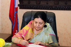 भाइटीकामा राष्ट्रपतिको सन्देश : ‘सत्य र न्यायको पथ प्रदर्शन गर्न सकोस् ।’