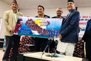 पूर्व प्रधानमन्त्री ओलीद्वारा ‘शार्दूल’ र ‘समृद्ध नेपाल, सुखी नेपाली’विमोचन