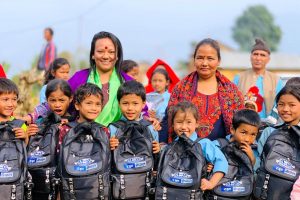 खानीखोला तालढुङ्गाका ६० विद्यार्थीलाई रक्षा नेपालको सहयोग