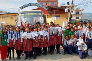 प्रतिभापूर्ण बालक्लबद्धारा भानु जयन्तीको अवसरमा कविता लेखन तथा वाचन कार्यक्रम सम्पन्न
