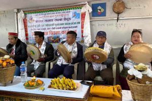 चुच्चेपाटीमा ल्होछारको शुभकामना आदानप्रदान : ल्होछार मनाउने नाममा विभाजित नभई एकिकृत शक्ति निर्माणमा जोड