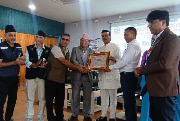 काभ्रेको मण्डनदेउपुर देशकै पहिलो पूर्णखोप विद्यालय सुनिश्चित नगरपालिका