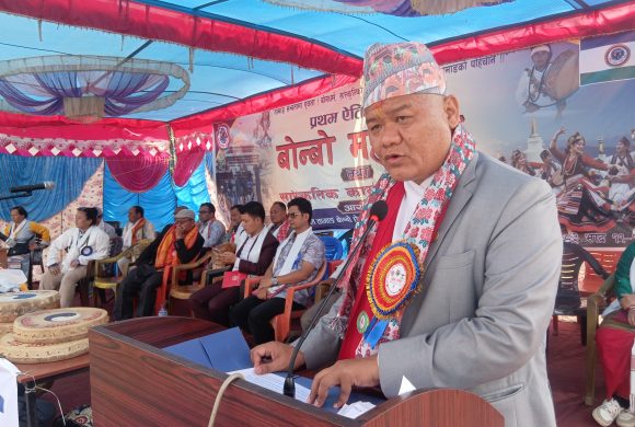 तेमालमा बोन्बो महोत्सव: सभ्यता संस्कृति प्रवर्द्धन हुने प्रदेशमन्त्री ज्ञान बहादुरको विश्वास