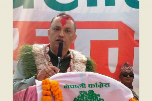 भारी मतान्तरका साथ कांग्रेस सभापतिमा गगन थापा निर्वाचित