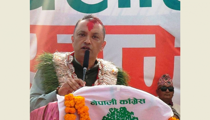 भारी मतान्तरका साथ कांग्रेस सभापतिमा गगन थापा निर्वाचित