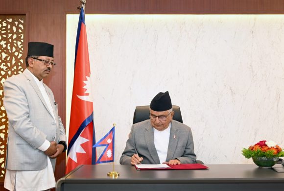 राष्ट्रपतिद्वारा विपद्सम्बन्धी अध्यादेश जारी